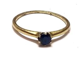 Yellow Gold Ring- Women's