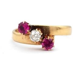 Yellow Gold Ring- Women's