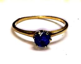 Yellow Gold Ring- Women's