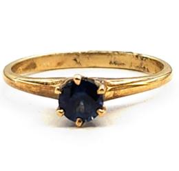 Yellow Gold Ring- Women's