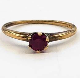 Yellow Gold Ring- Women's