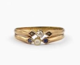 Yellow Gold Ring- Women's