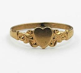 Yellow Gold Ring- Women's