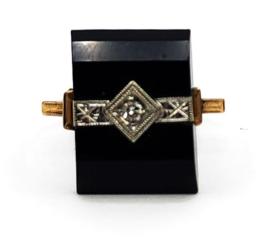 Yellow Gold Ring- Women's