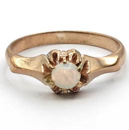 Yellow Gold Ring- Women's