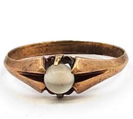 Yellow Gold Ring- Women's