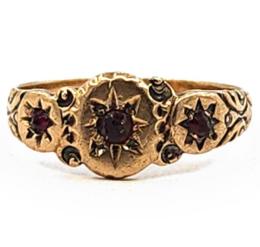 Yellow Gold Ring- Women's