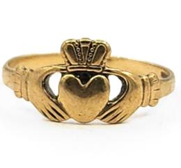 Yellow Gold Ring- Women's