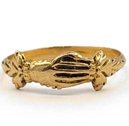 Yellow Gold Ring- Women's