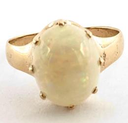 Yellow Gold Ring- Women's