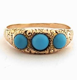 Yellow Gold Ring- Women's