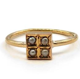 Yellow Gold Ring- Women's