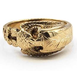 Yellow Gold Ring- Women's