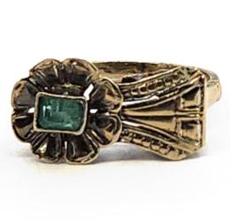 Yellow Gold Ring- Women's