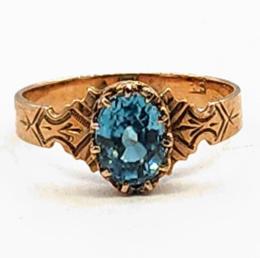 Yellow Gold Ring- Women's