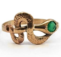 Yellow Gold Ring- Women's