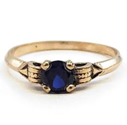 Yellow Gold Ring- Women's