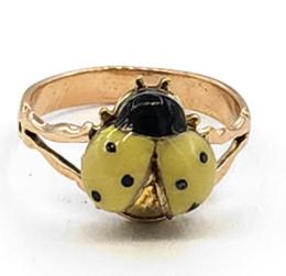 Yellow Gold Ring- Women's