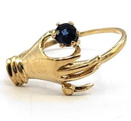 Yellow Gold Ring- Women's