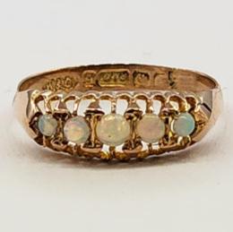 Yellow Gold Ring- Women's