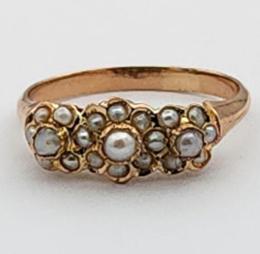 Yellow Gold Ring- Women's