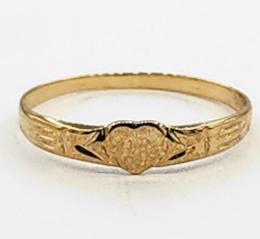 Yellow Gold Ring- Women's