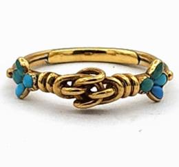 Yellow Gold Ring- Women's