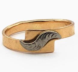 Yellow Gold Ring- Women's