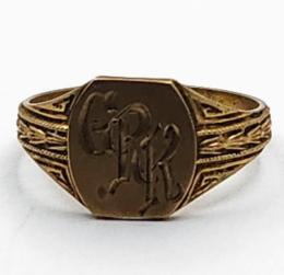 Yellow Gold Ring- Women's