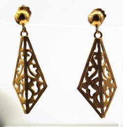 Yellow Gold Earring