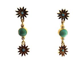 Yellow Gold Earring