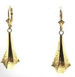 Yellow Gold Earring