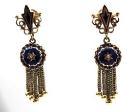 Yellow Gold Earring