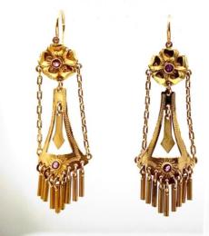 Yellow Gold Earring