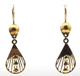 Yellow Gold Earring