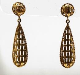 Yellow Gold Earring