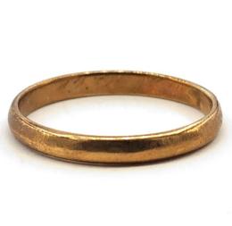 Yellow Gold Men's Wedding Bands