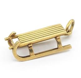 Yellow Gold Charm