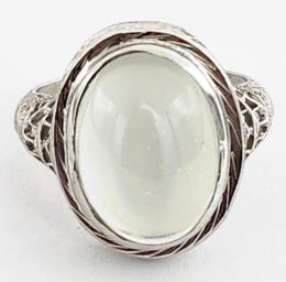 White Gold Ring - Women's