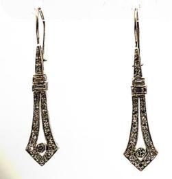 White Gold Earring