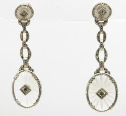 White Gold Earring