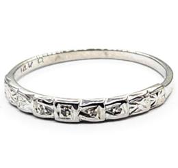 White Gold Women's Wedding Bands