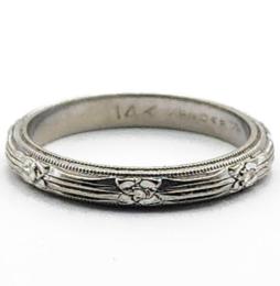 White Gold Women's Wedding Bands