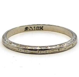 White Gold Women's Wedding Bands