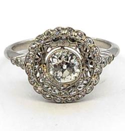 Platinum Ring  -  Women's