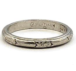 Platinum Women's Wedding Bands